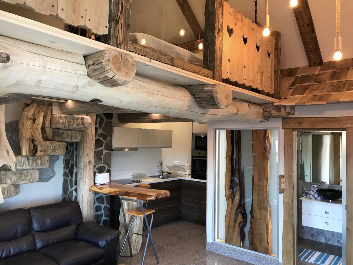 Ferienwohnung Privat Kamzik Vel'ka Lomnica Exterior foto